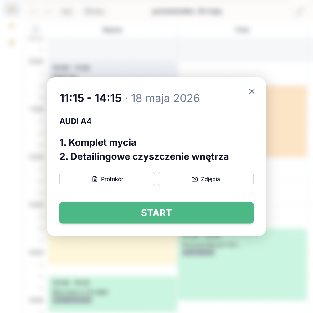 Real-time schedule